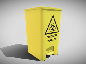 bio waste bin 3D Model