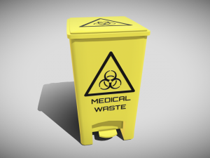 bio waste bin 3D Model