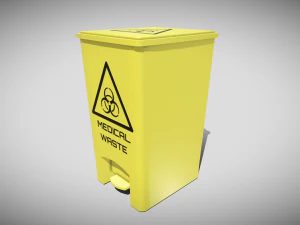 bio waste bin 3D Model