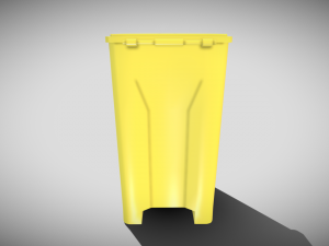 bio waste bin 3D Model