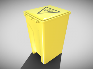 bio waste bin 3D Model