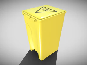 bio waste bin 3D Model