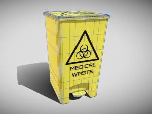 bio waste bin 3D Model
