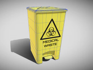bio waste bin 3D Model