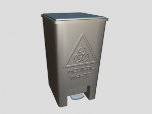 bio waste bin 3D Model