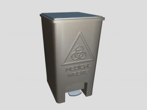 bio waste bin 3D Model