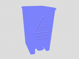 bio waste bin 3D Model