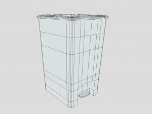 bio waste bin 3D Model