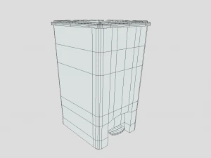 bio waste bin 3D Model