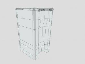 bio waste bin 3D Model