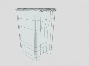 bio waste bin 3D Model
