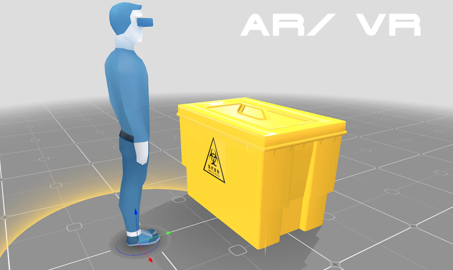 bio waste bin 3D Model .c4d .max .obj .3ds .fbx .stl .blend