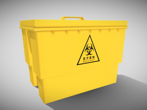 bio waste bin Modello 3D
