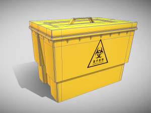 bio waste bin 3D Model