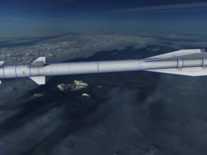 vympel r60 missile 3D Model