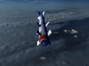 vympel r60 missile 3D Model