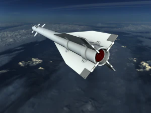 vympel r60 missile 3D Model