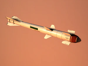 vympel r60 missile 3D Model
