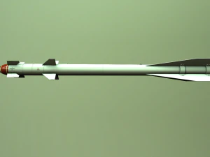 vympel r60 missile 3D Model