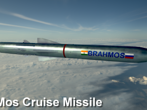 brahmos cruise missile 3Dモデル