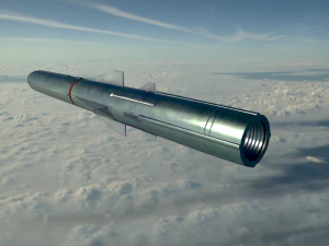 brahmos cruise missile 3D Model