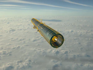 brahmos cruise missile 3D Model