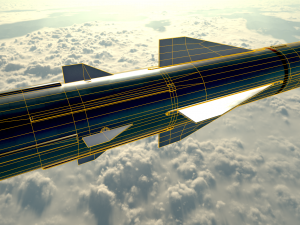 brahmos cruise missile 3D 模型
