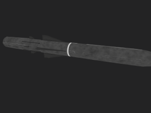 brahmos cruise missile 3D 模型