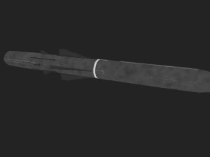 brahmos cruise missile 3D Model