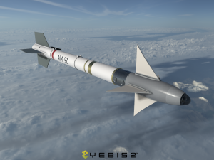 sidewinder missile 3D-Modell