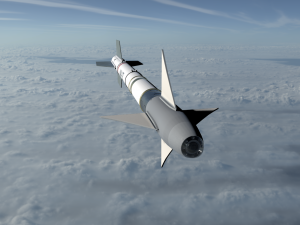 sidewinder missile Modèle 3D