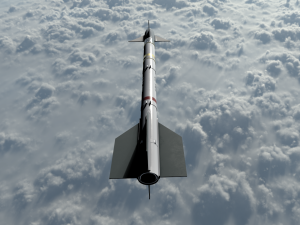 sidewinder missile Modèle 3D