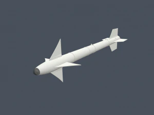 sidewinder missile 3D Model
