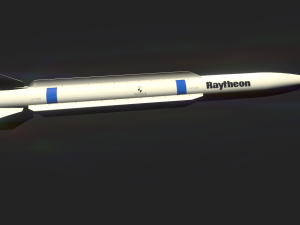 raytheon peregrine missile 3D Model