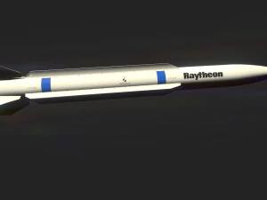 raytheon peregrine missile 3D Model