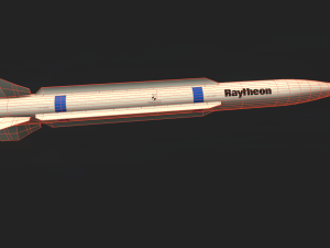 raytheon peregrine missile 3D Model