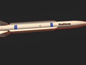raytheon peregrine missile 3D Model
