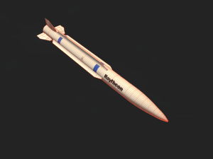 raytheon peregrine missile 3D Model