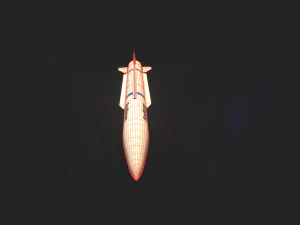 raytheon peregrine missile 3D Model