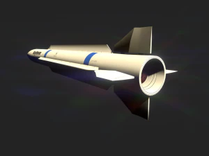 raytheon peregrine missile 3D Model
