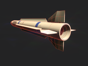 raytheon peregrine missile 3D Model