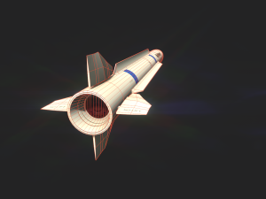raytheon peregrine missile 3D Model