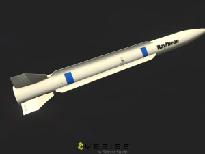 raytheon peregrine missile 3D Model