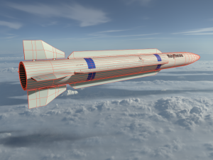 raytheon peregrine missile 3D Model