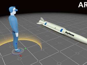 raytheon peregrine missile 3D Model