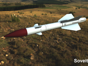 r8-rm missile 3D-Modell