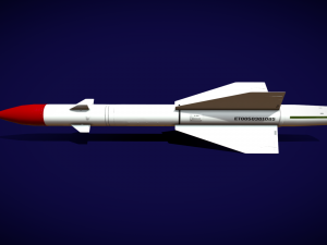 r8-rm missile 3D Model