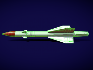 r8-rm missile 3D Model