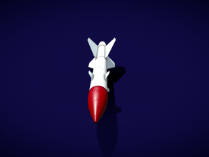 r8-rm missile 3D Model