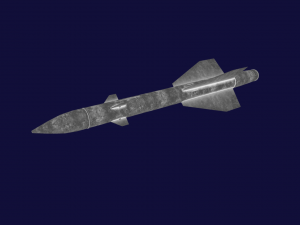 r8-rm missile 3D Model